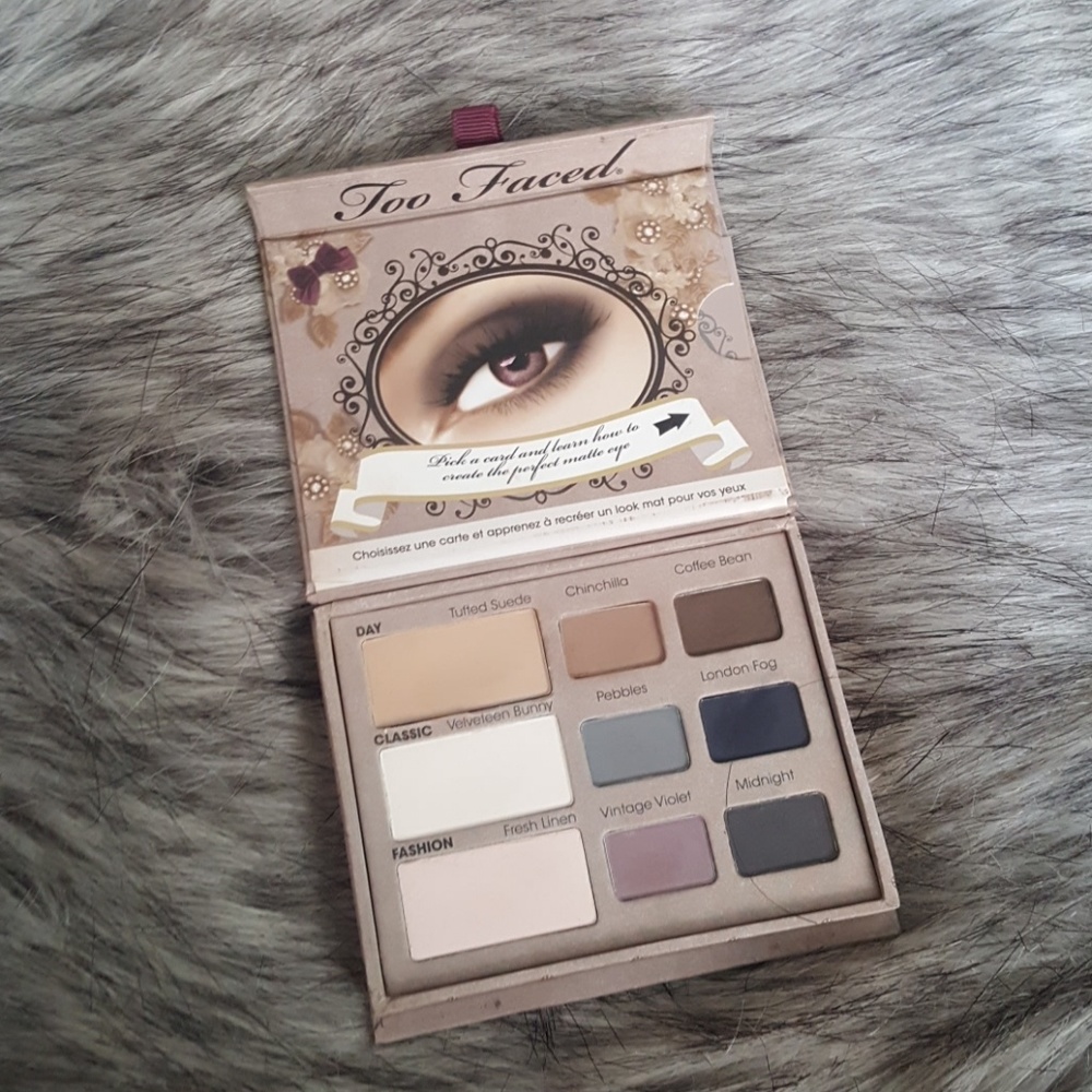 Toofaced Matte Eyeshadow Palette